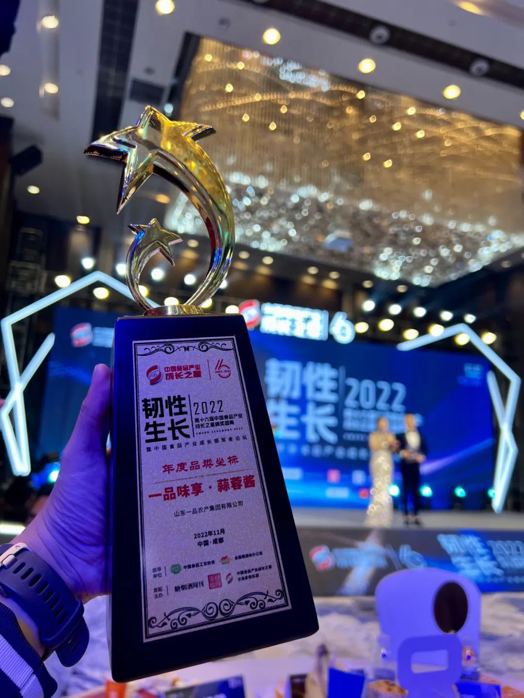 助推蒜蓉酱品类由“小”到“爆”，一品味享再获重磅奖项！