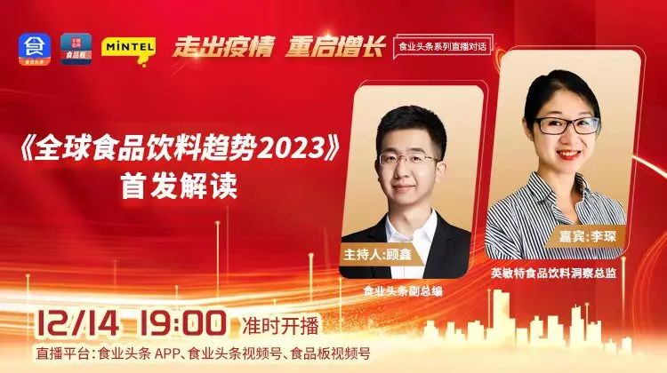 干货!对话英敏特:《全球食品饮料趋势2023》首发解读