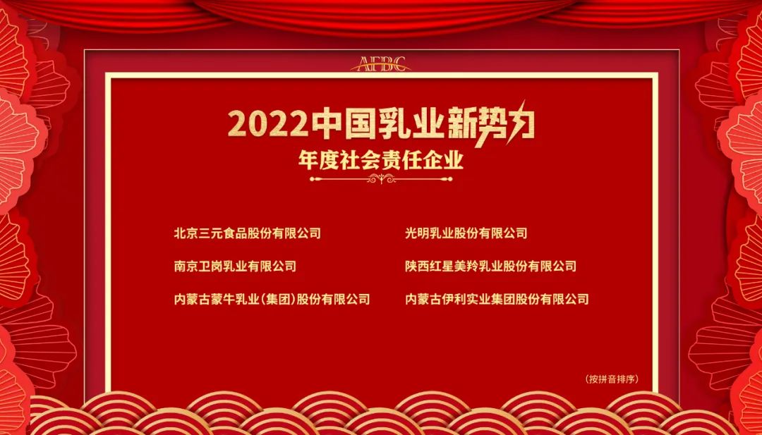六大奖项花落谁家?“2022中国乳业新势力年度评选”结果公布!