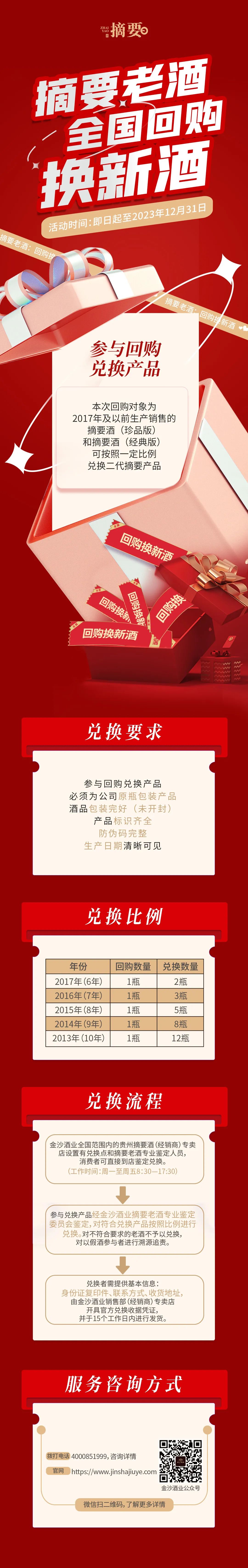 2023“摘要老酒,回购换新”摘要瓶贮年份酒回收计划正式启动