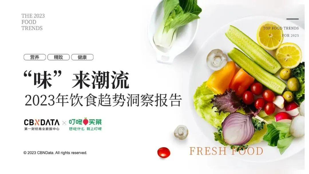 2023年饮食趋势来了!消费者最关心什么?