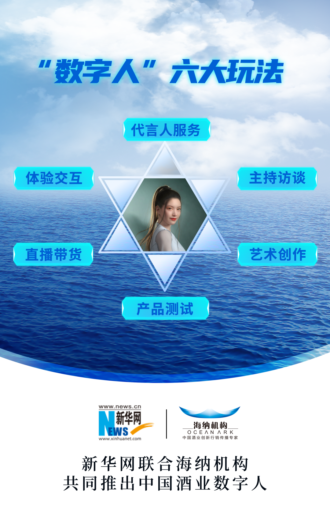 新华网与海纳机构联合推出酒业“民族品牌数字人元宇宙”