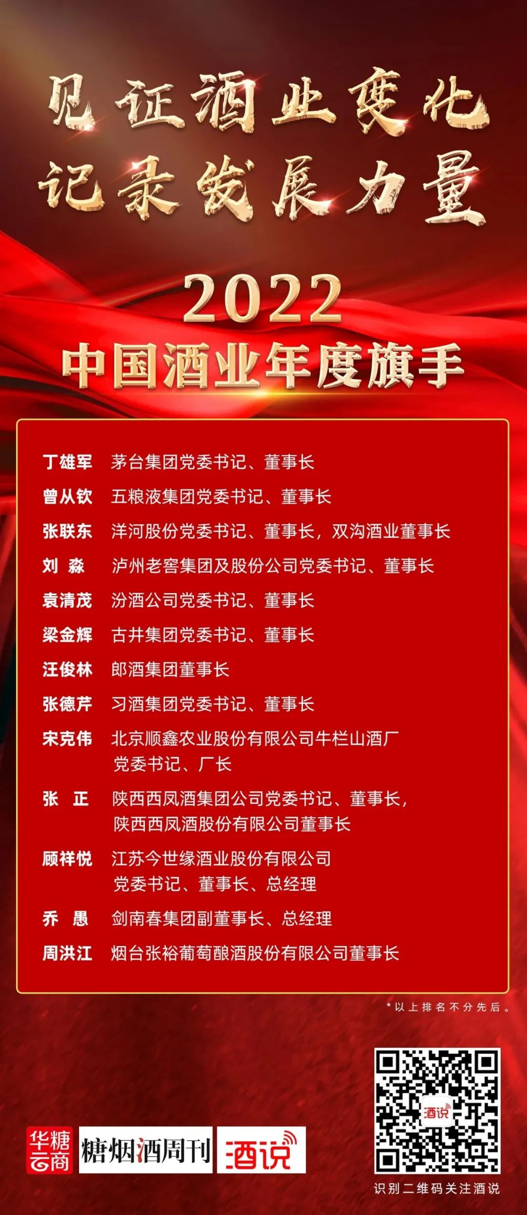 2022酒业年度旗手之梁金辉：低调做人，高调做事