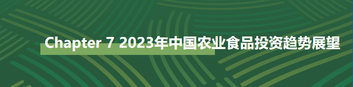 2022年中国农业食品投资年报