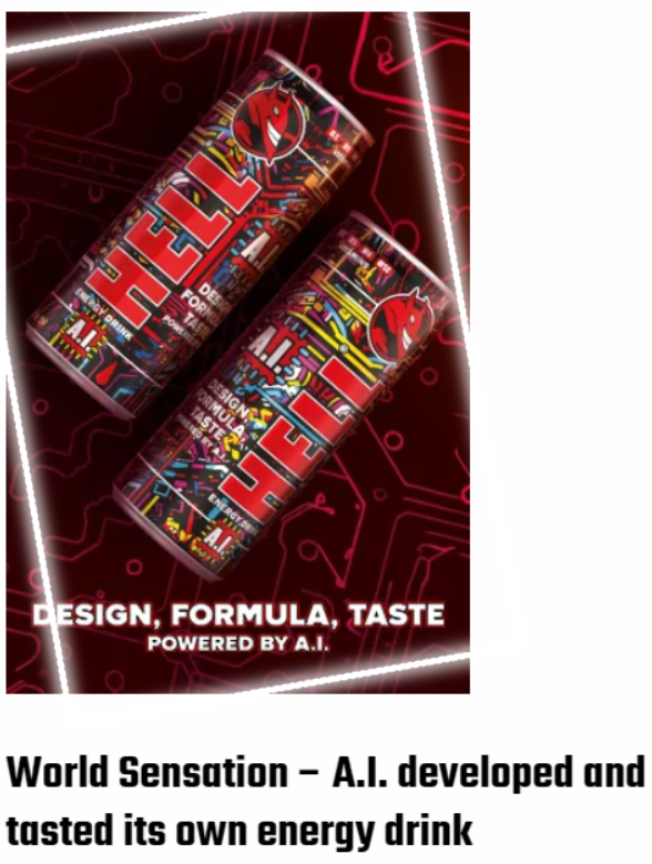匈牙利公司推出世界首款 AI 研发饮料,口味、包装均由 AI 完成 匈牙利公司推出世界首款 AI 研发饮料