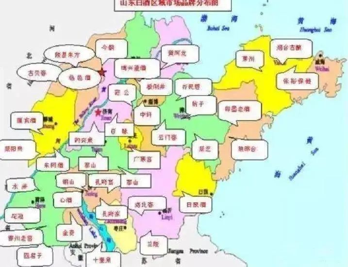 中国白酒分布,你知道多少?