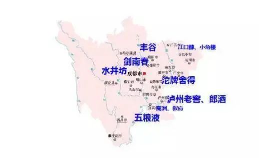 中国白酒分布,你知道多少?