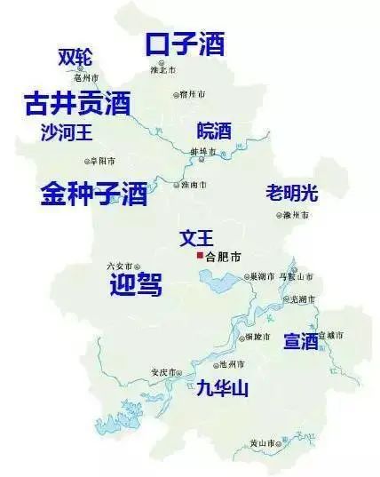 中国白酒分布,你知道多少?