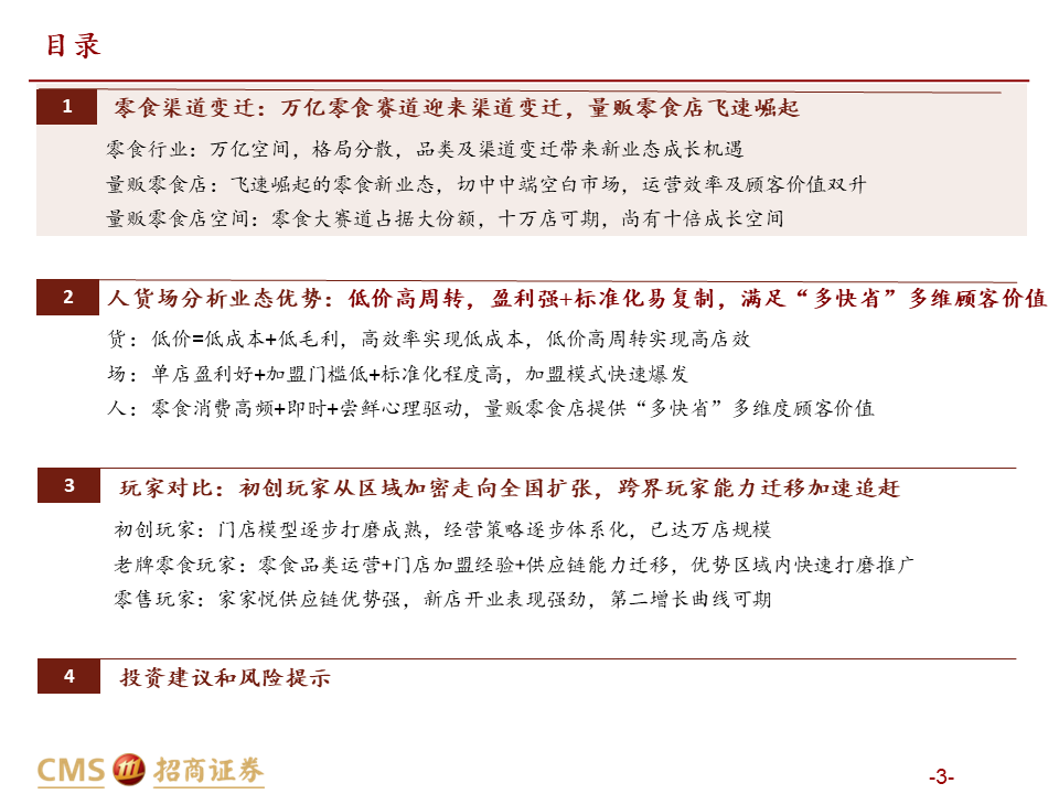 【深度解读】量贩零食店：乘风性价比，爆发正当时