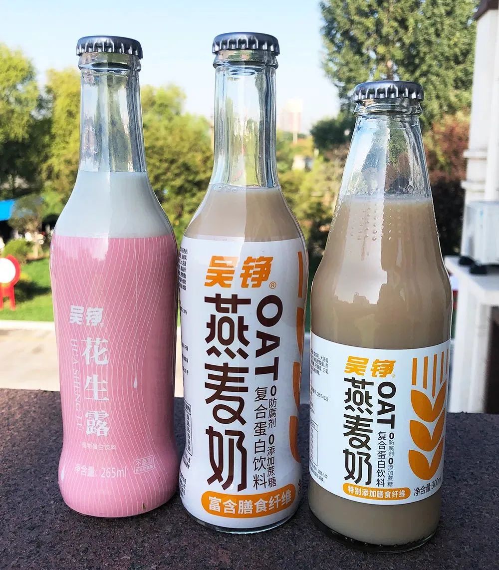吴铮玻瓶燕麦奶,生意增长新选择!