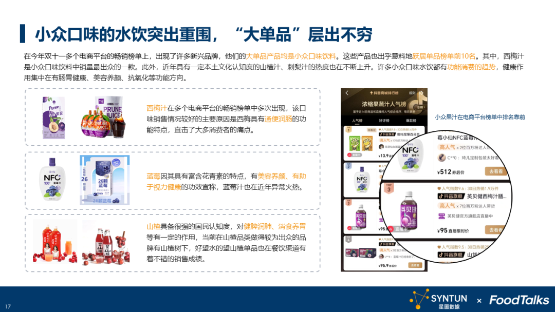 2023年双十一水饮行业报告