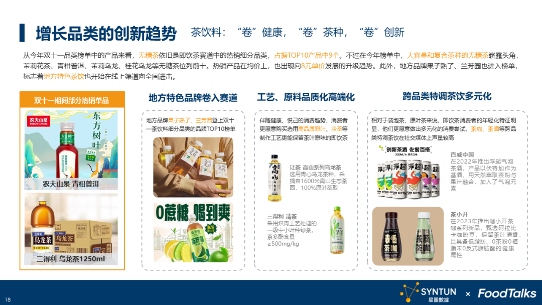 2023年双十一水饮行业报告