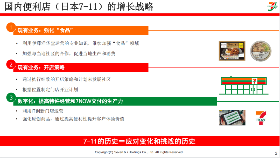 便利店先行者711:以食品为核心的增长战略