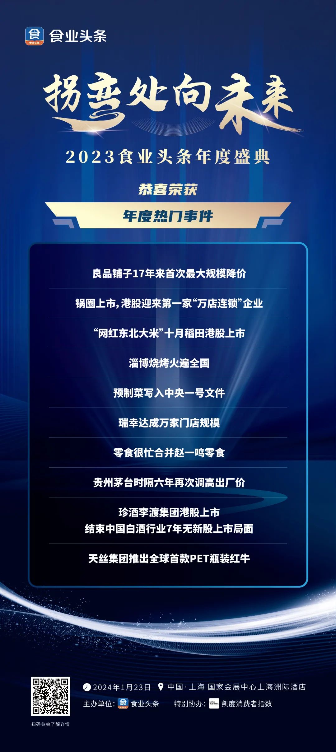 2023中国糖酒食品行业“年度热门事件”,正式揭榜!