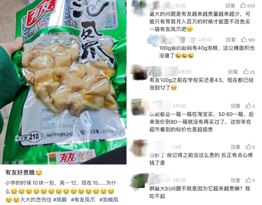 消费刺客｜从“平民美食”到“天价佳肴”，谁拿走了我的“鸡爪自由”？