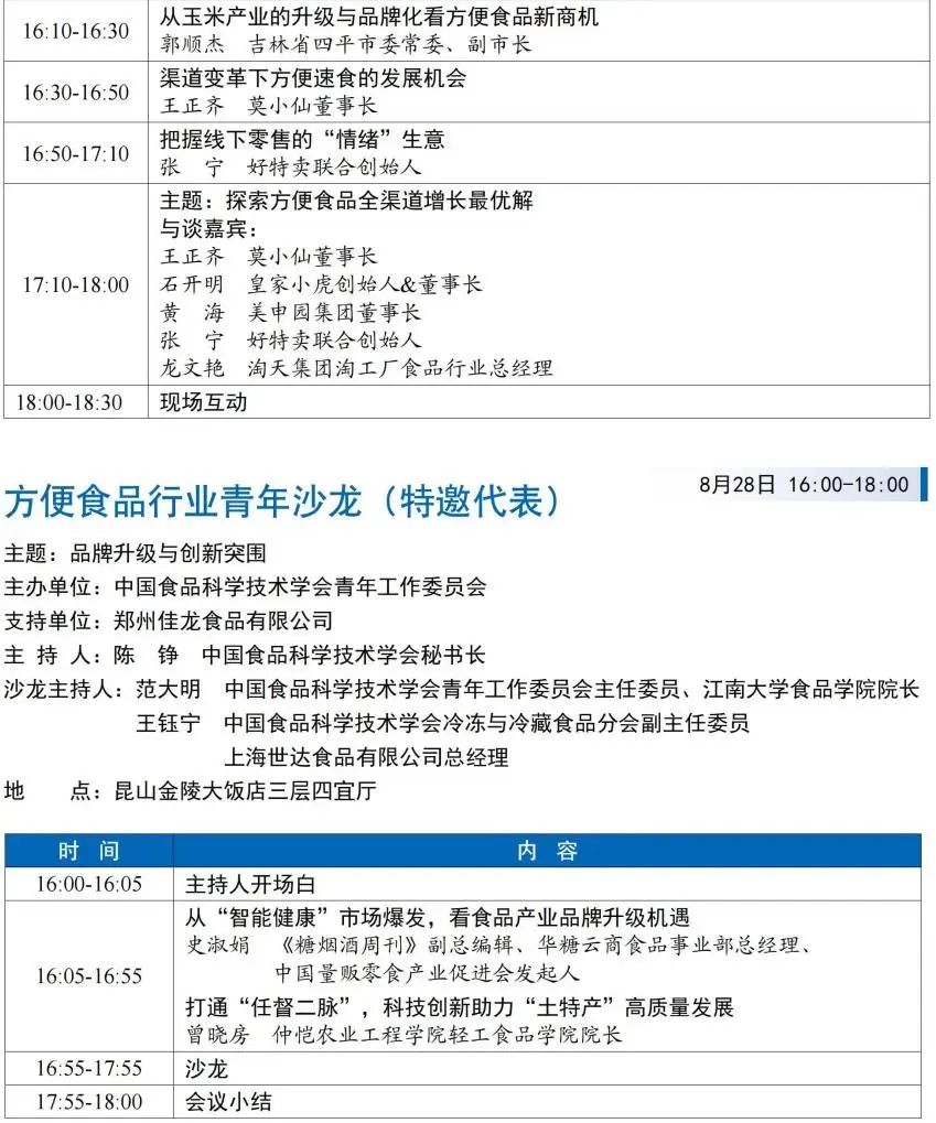 第24届中国方便食品大会暨方便食品展开幕！