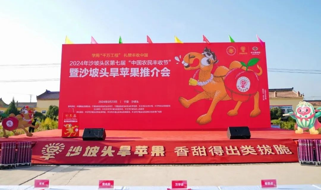 沙坡头旱苹果区域公用品牌发布，开创旱苹果新品类
