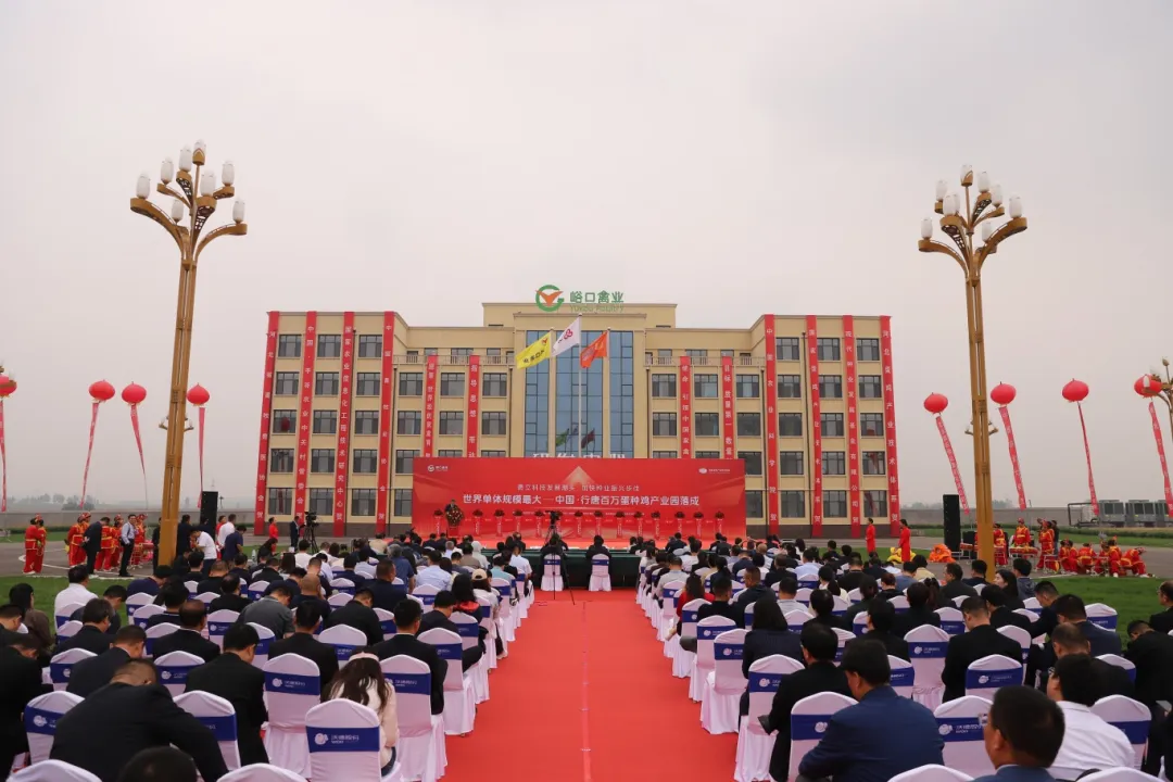 世界单体规模最大—中国·行唐百万蛋种鸡产业园正式落成,每年可提供8000万只健母雏!