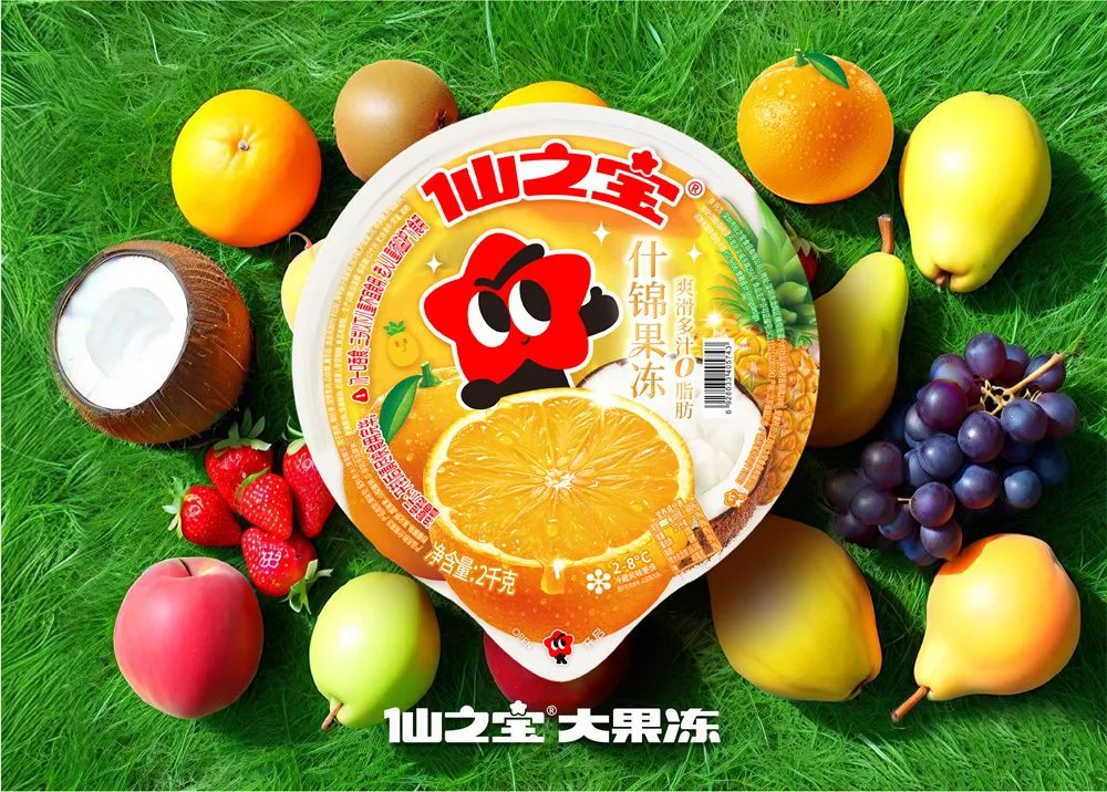 仙之宝“大果冻”，以“大”破局赋能品牌