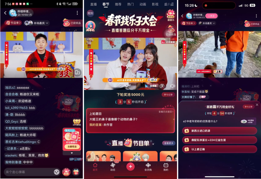 勇闯年轻人大本营，谁吃到了春晚xB站的年轻化流量
