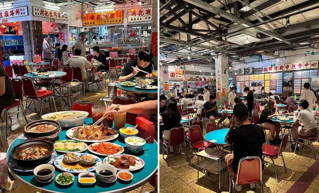 街边大排档，涌进商场做“漂亮饭”