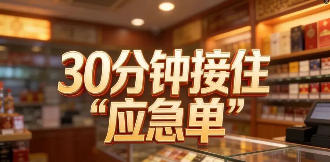 026烟酒店想挣钱,接住“即时零售”"