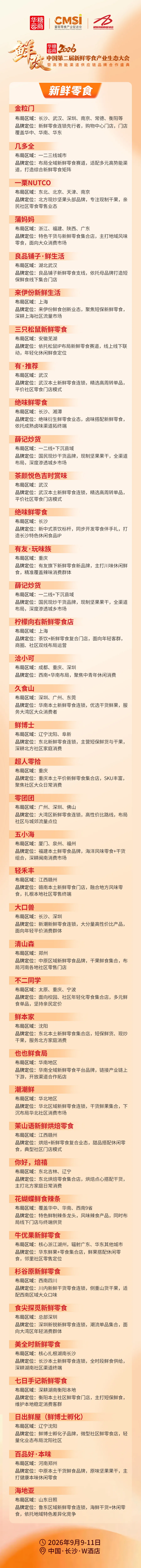 食材企业如何快速布局新鲜零食赛道?一场大会就够了!