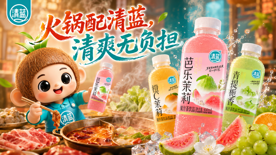 独家!“椰+”向新、“果+”向鲜,超级清蓝以战略升维构筑增长壁垒!