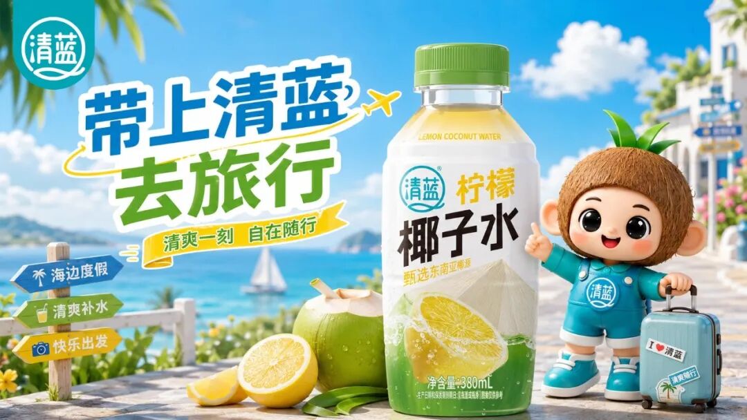 独家!“椰+”向新、“果+”向鲜,超级清蓝以战略升维构筑增长壁垒!