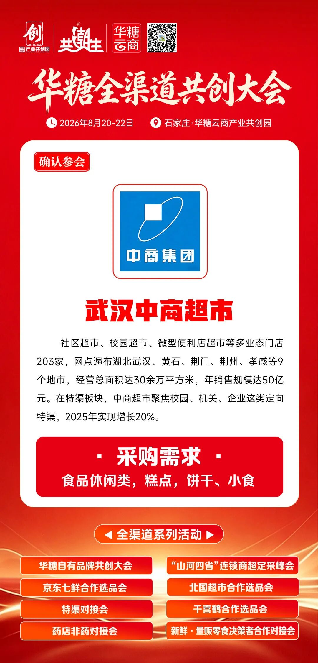 北国、信誉楼、家家悦……100+超市齐聚华糖自有品牌共创大会!