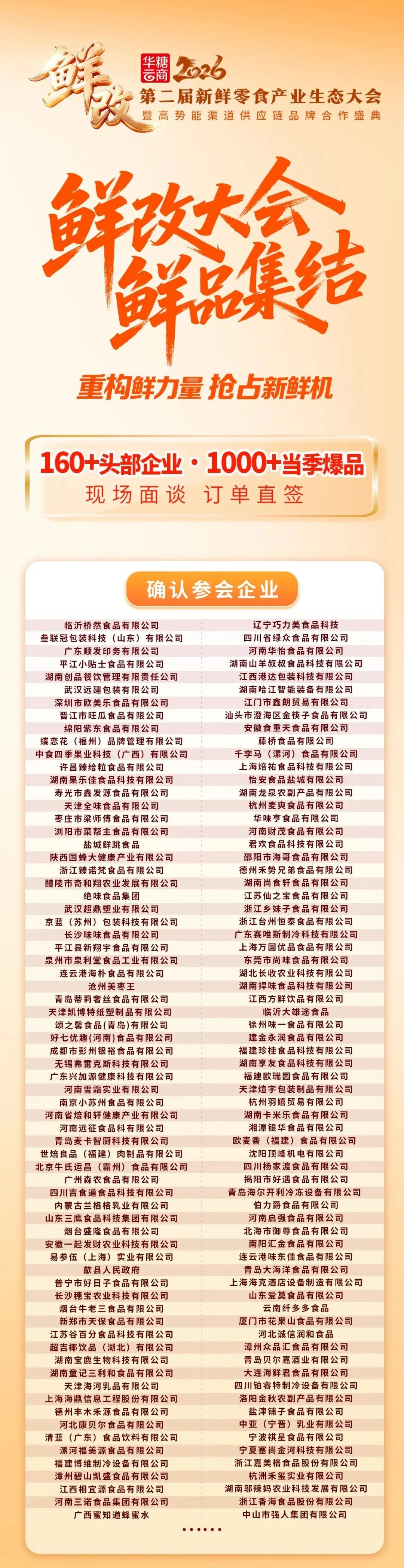 鲜改大会鲜品集结!160+参展企业背后的货盘密码