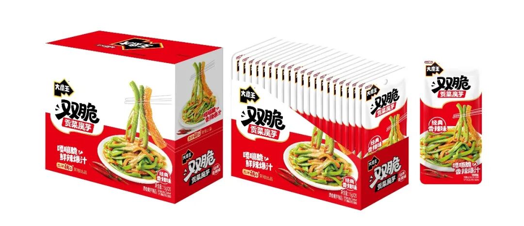 复刻大单品公式!“大魔王双脆贡菜魔芋”登场,再造战略级新品!