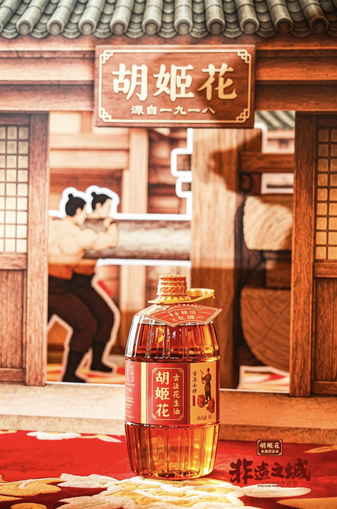 守非遗之艺,焕古法新生:一瓶花生油的答卷