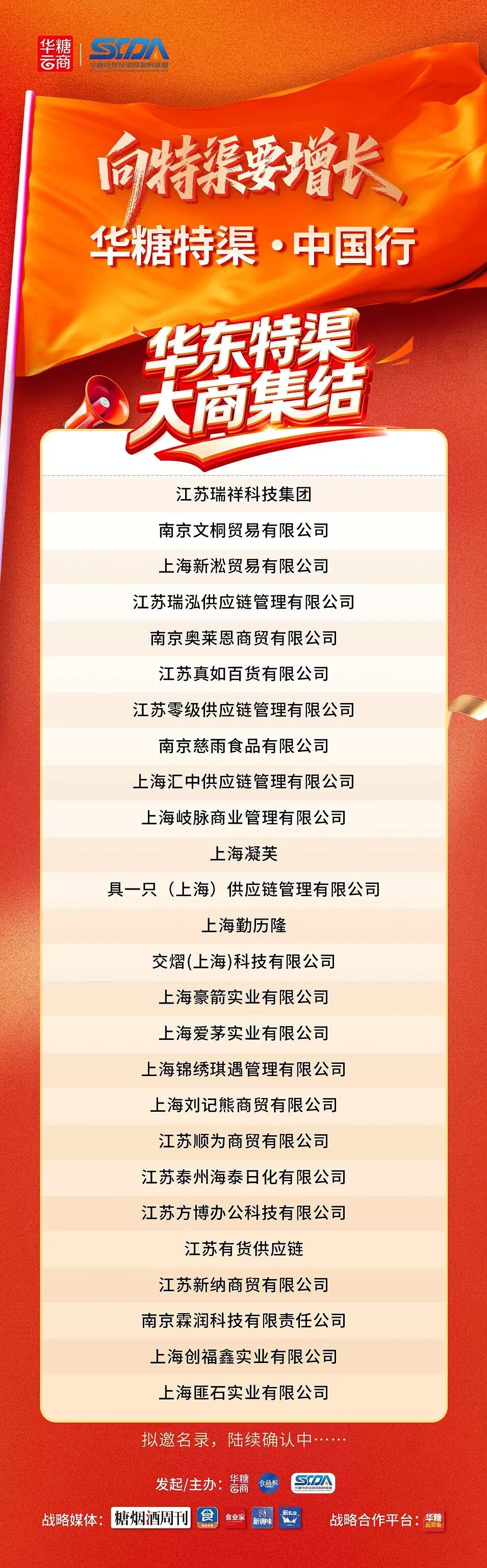 从秋糖看趋势,向特渠要增长!| 10月13日,华糖特渠·中国行(南京站)
