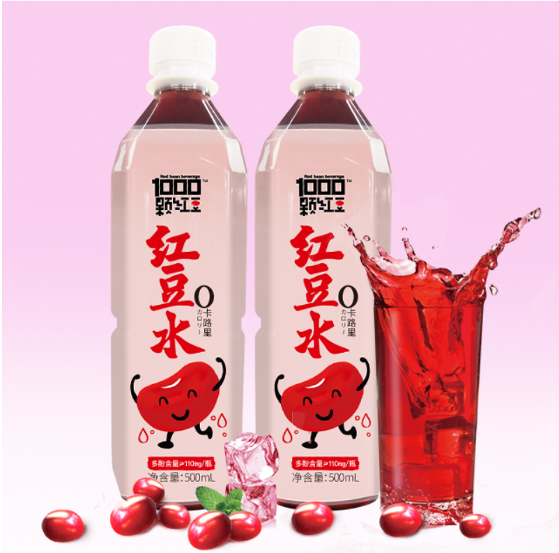 500ml甜口红豆水