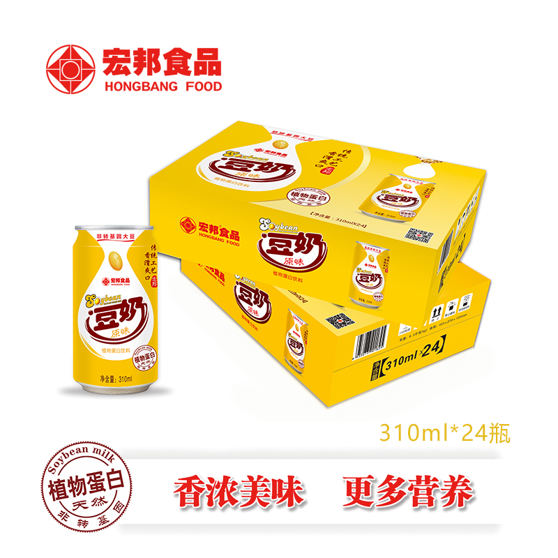 310ml宏邦豆奶