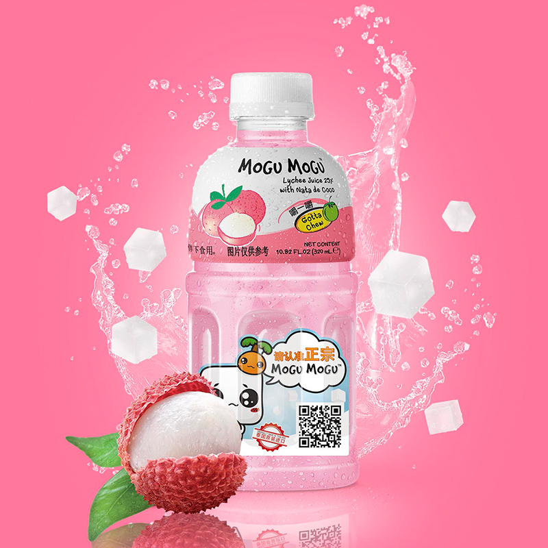 泰国摩咕摩咕椰果果汁饮料350ml