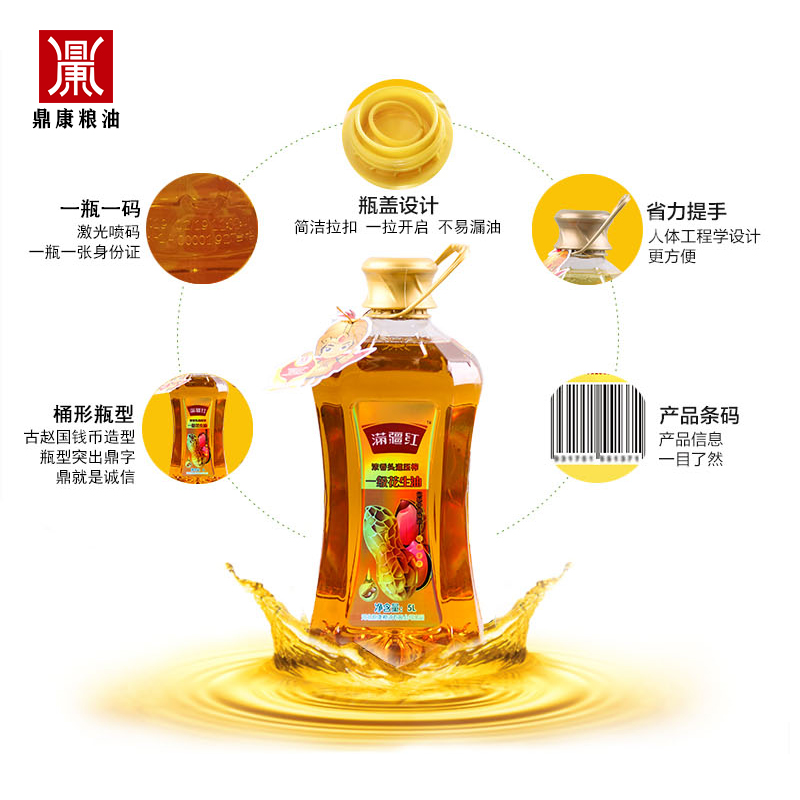 浓香压榨一级花生油