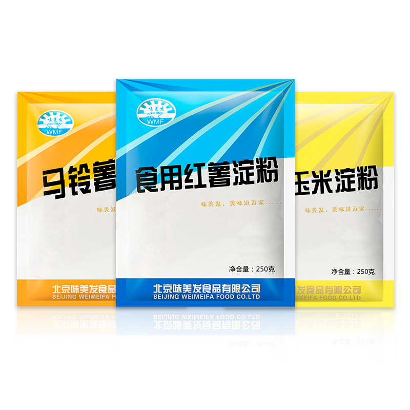 味美发淀粉制品红薯粉条宽粉 龙口粉丝玉米马铃薯红薯淀粉