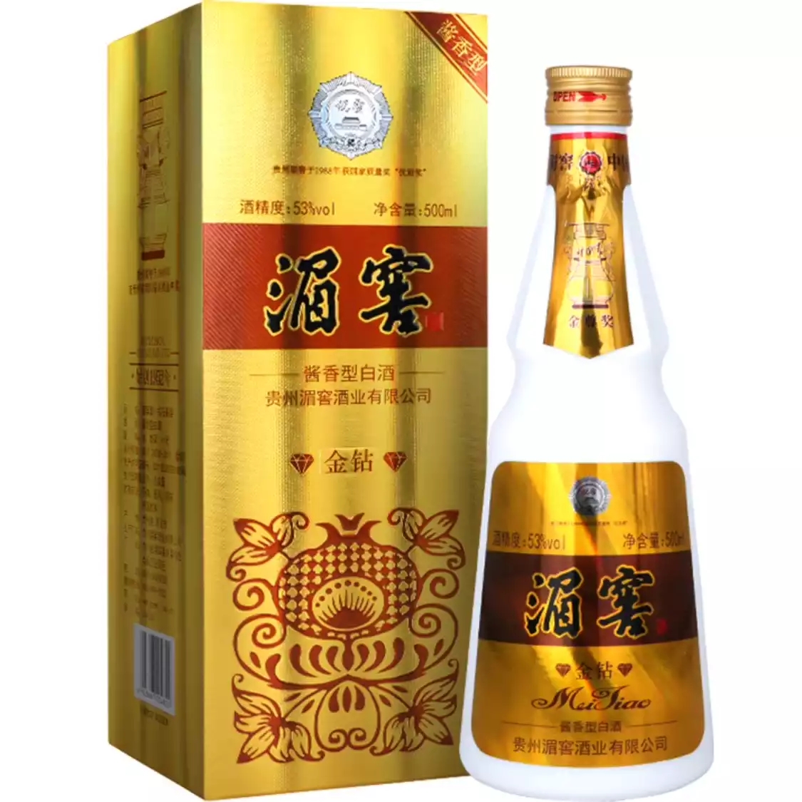 湄窖酒【钻石酱酒】酱香组合6瓶装53°
