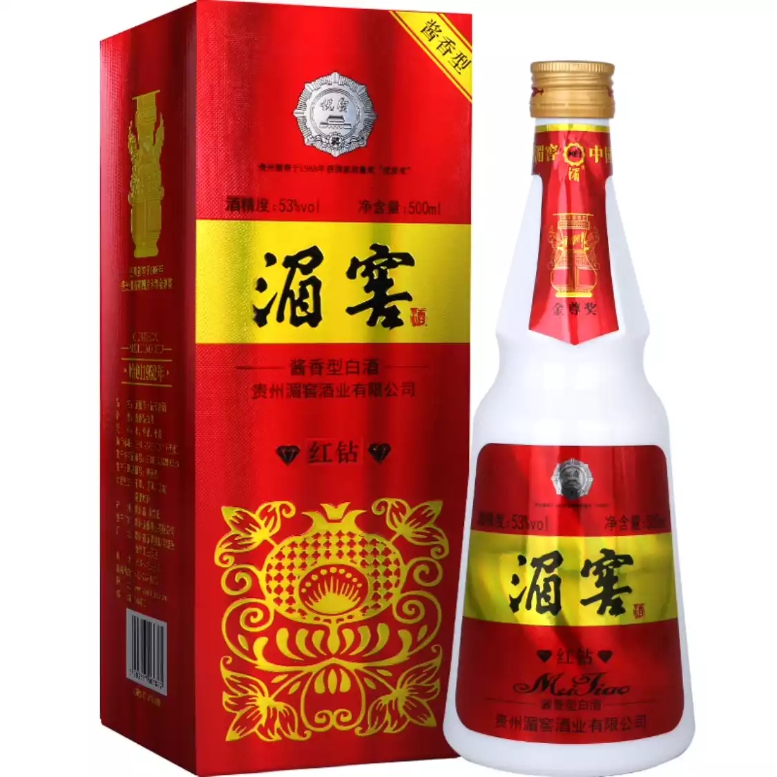 湄窖酒【钻石酱酒】酱香组合6瓶装53°