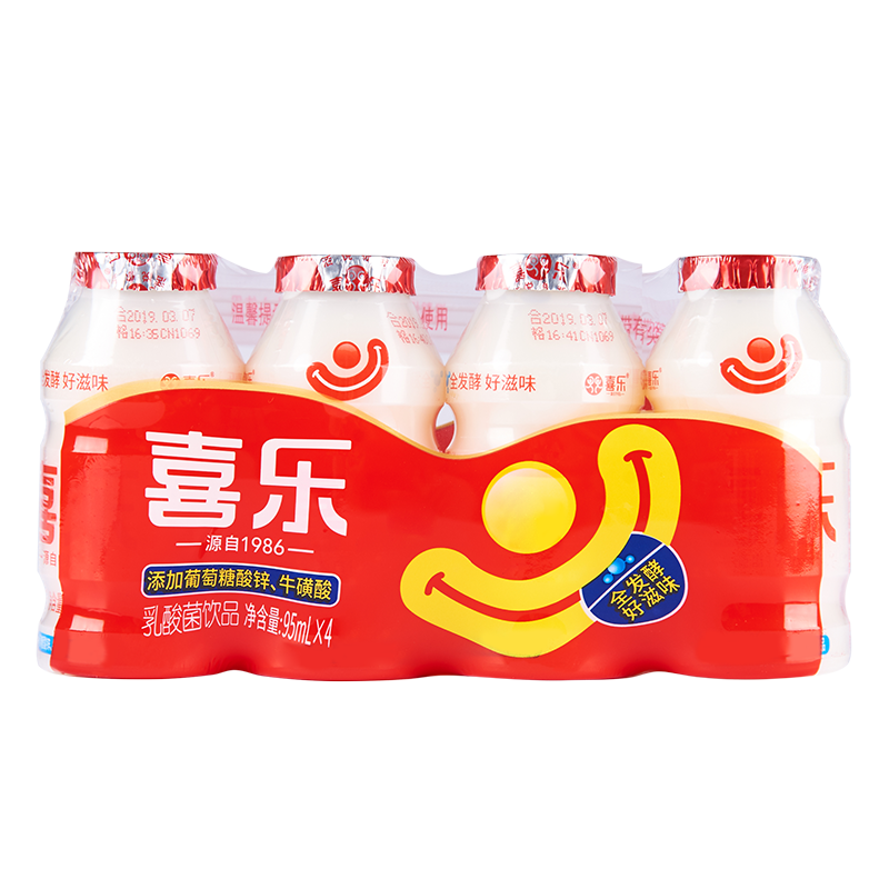喜乐加锌乳酸菌酸奶饮品（带礼品）