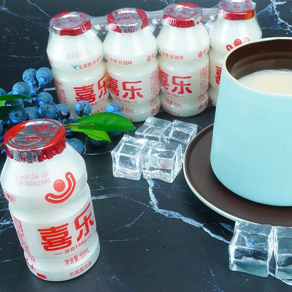 喜乐经典原味乳酸菌酸奶饮品三连包