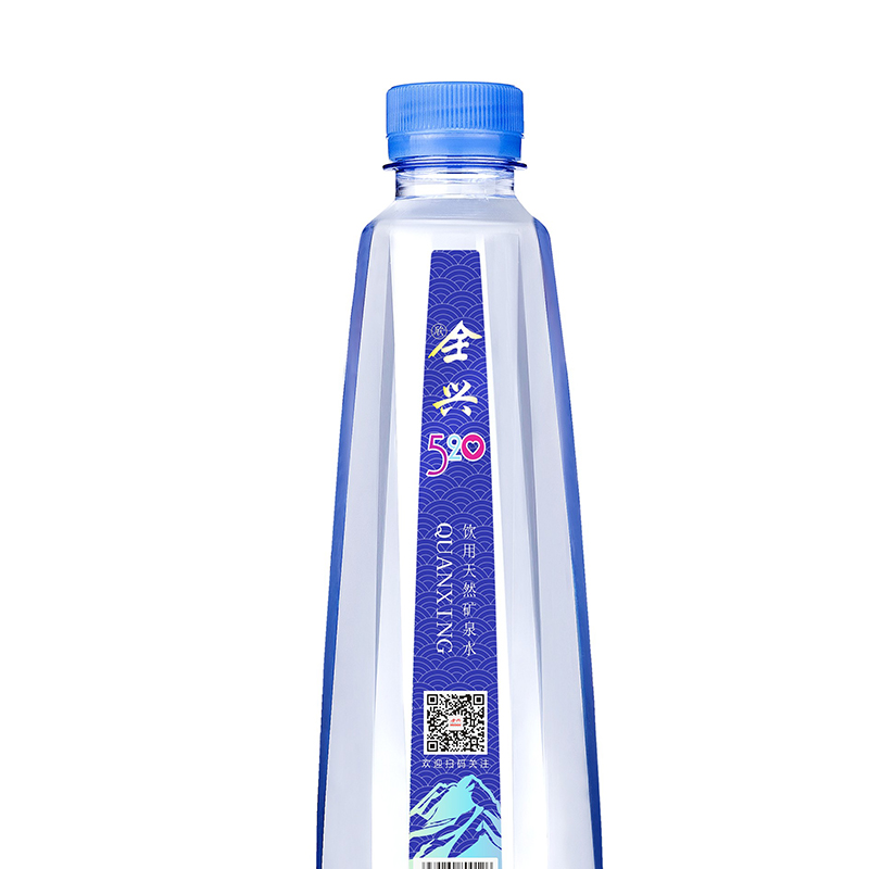 欣全兴 天然矿泉水520ML*6瓶 富含偏硅酸 整箱装