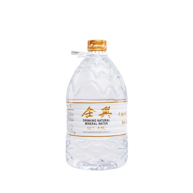 全兴 天然矿泉水4.5L*4瓶 富含偏硅酸 塑包装
