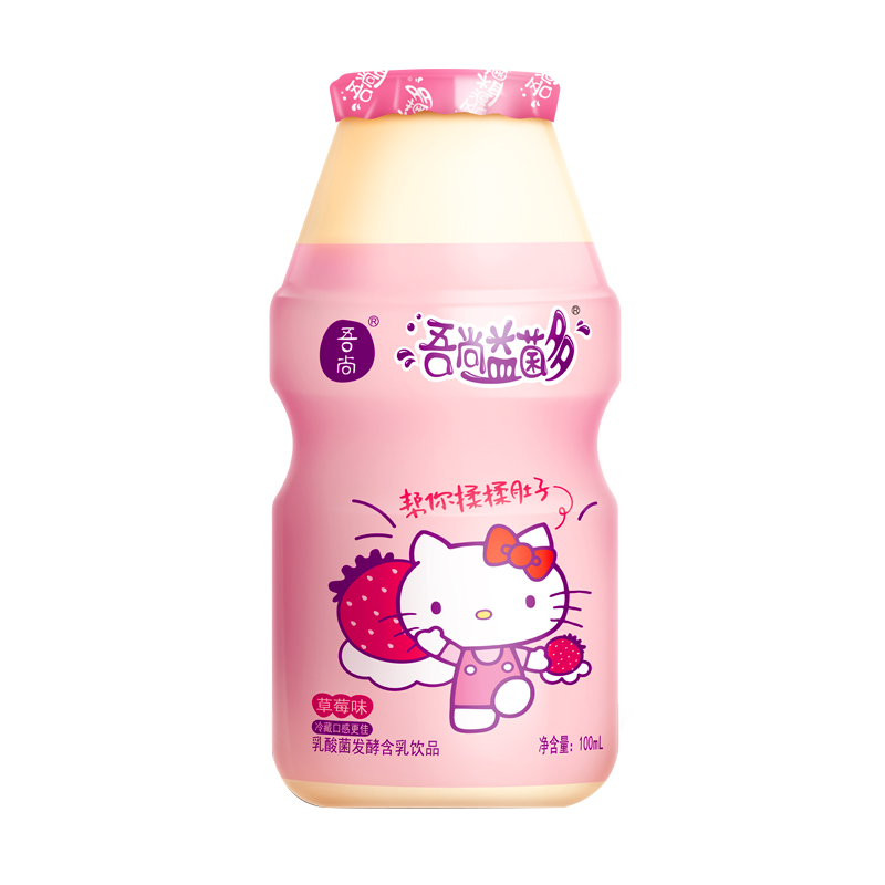 吾尚KT乳酸菌饮品100X20草莓味