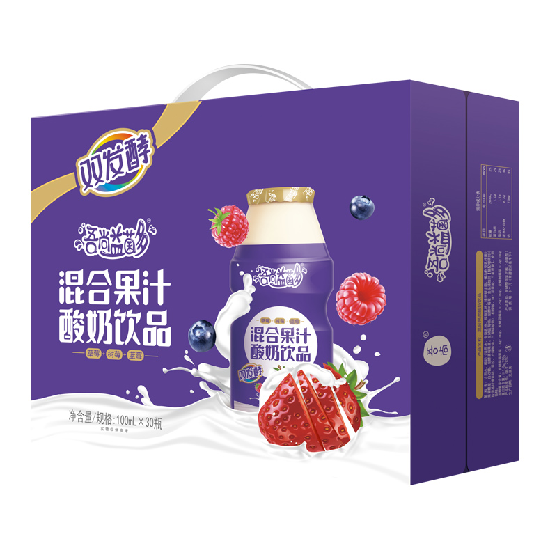 吾尚混合果汁乳酸菌饮品100X30瓶