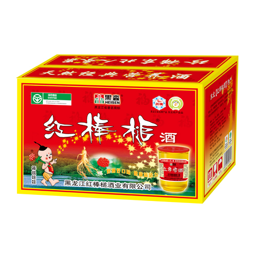 红棒槌牌人参营养酒【经典款】38度70ml小口杯(30杯装)