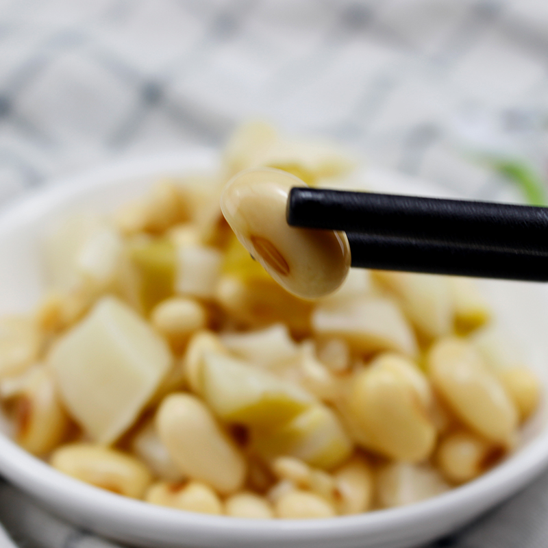 竹巢 黄豆脆笋 称重装 即食野山椒黄豆竹笋泡菜小吃下饭菜