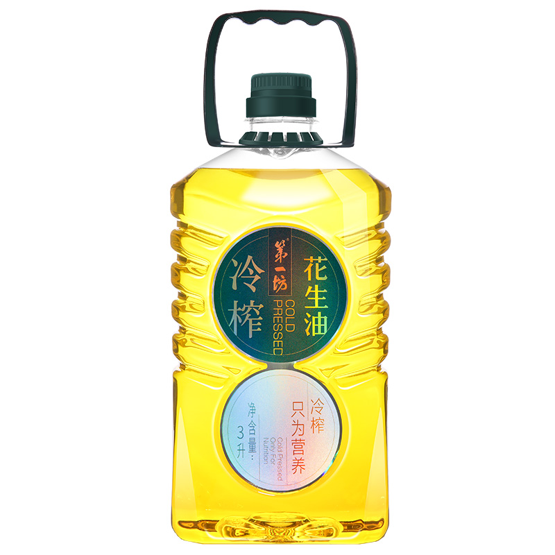 第一坊冷榨花生油3L